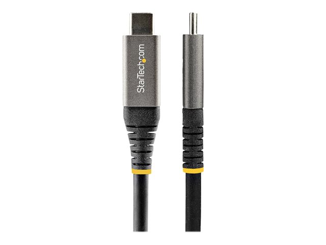 StarTech 20" (50cm) USB C Cable 10Gbps, USB 3.1/3.2 Gen 2 Type-C Cable, 100W (5A) Power Delivery Charging, DP Alt Mode, USB-C to C Cord, For USB-C Lap