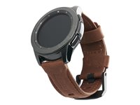 UAG Galaxy Watch Band 42mm Leather Brown Strap for smart watch 133-191 mm brown 