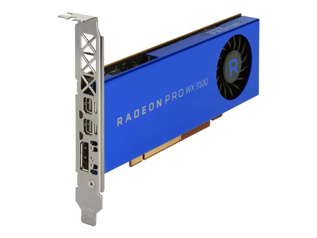 HP AMD Radeon Pro WX 3100 4GB 2x mini-DP 1x DP foto1