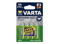 Varta AA / HR6 Batterier til generelt brug (genopladelige) 2100mAh