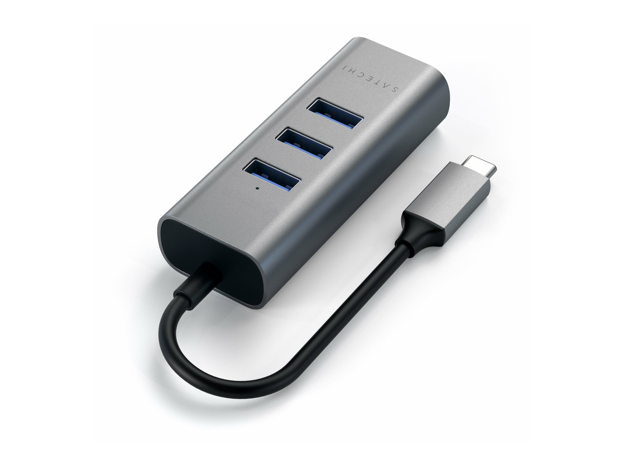 Satechi ST-TC2N1USB31AM hub 3 Product shot Left-angle 79900