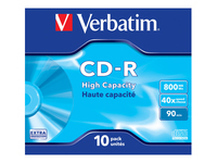 Verbatim DataLife - 10 x CD-R - 800 MB (90min) - jewel case