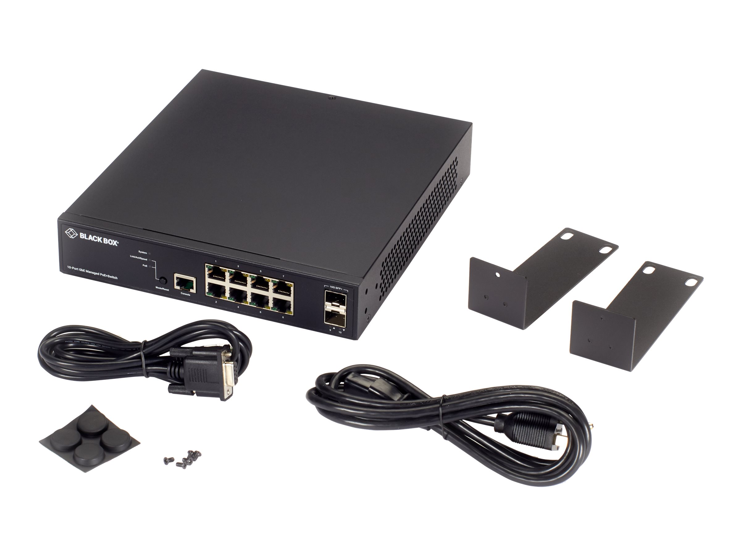 Black Box LPB3000 Series LPB3010A - switch - 10 ports - managed - LPB3010A  - PoE Injectors 