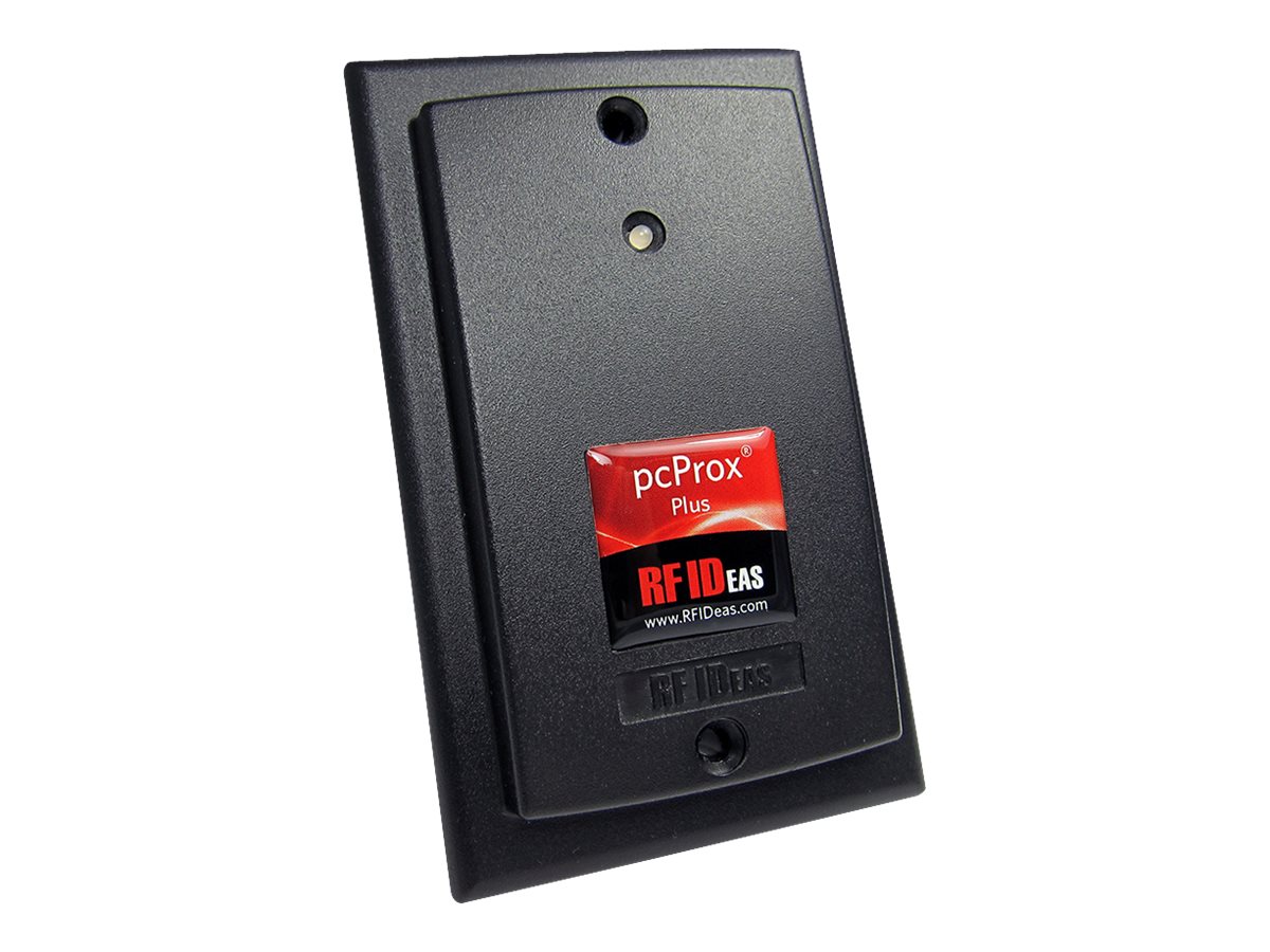 rf IDEAS WAVE ID Plus SDK HID iCLASS SE Black Surface Mount Reader