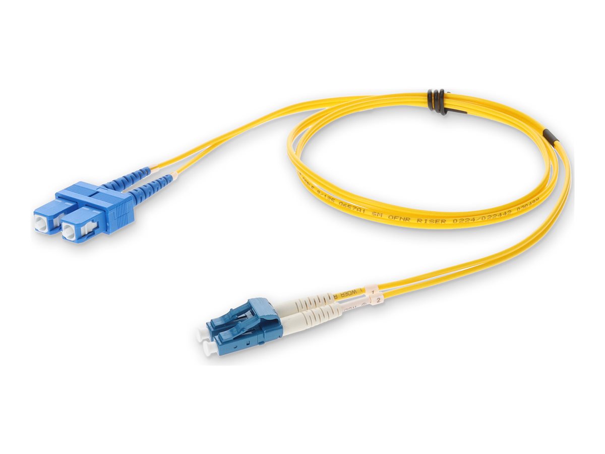 AddOn 3m LC to SC OS1 Yellow Patch Cable