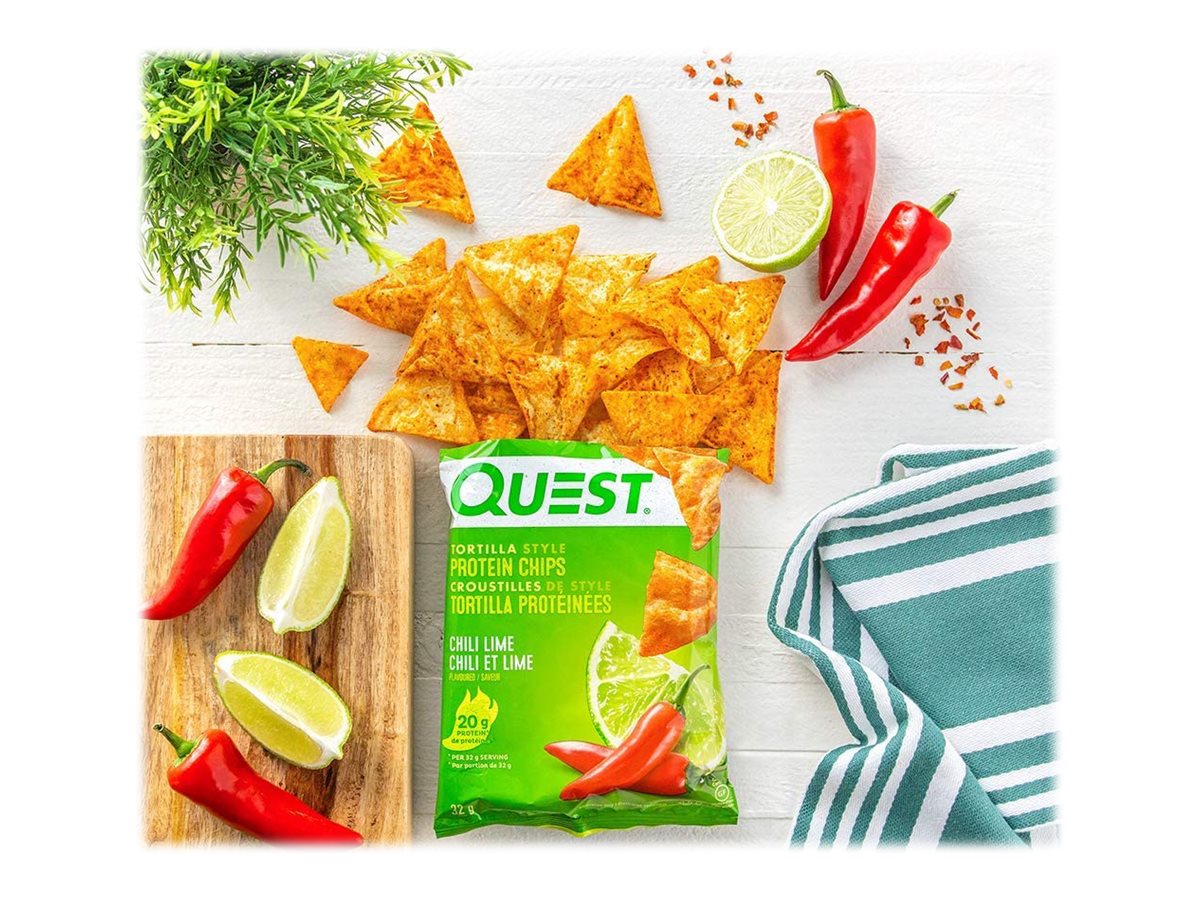 QUEST CHIPS CHILI LIME 32G