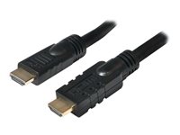 LogiLink HDMI stik -> HDMI stik 20 m Sort