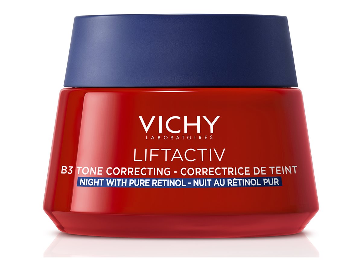 IPSナイトクリ-ム Vichy Liftactiv B3 Tone Correcting Night Cream - 50ml