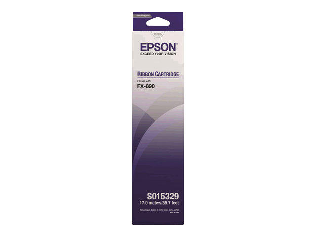 Image of Epson - 1 - black - print ribbon