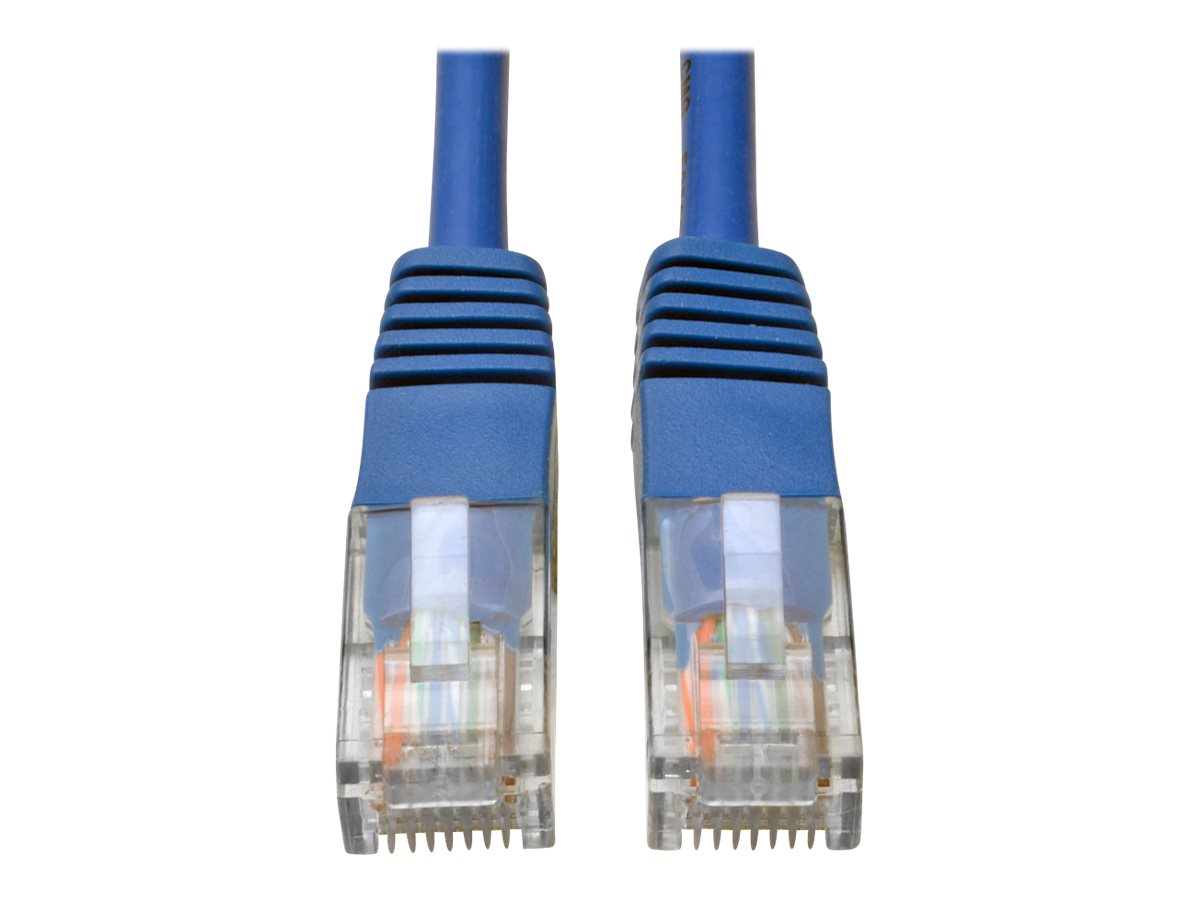 Tripp Lite 14ft Cat5e / Cat5 350MHz Molded Patch Cable RJ45 M/M Blue 14'