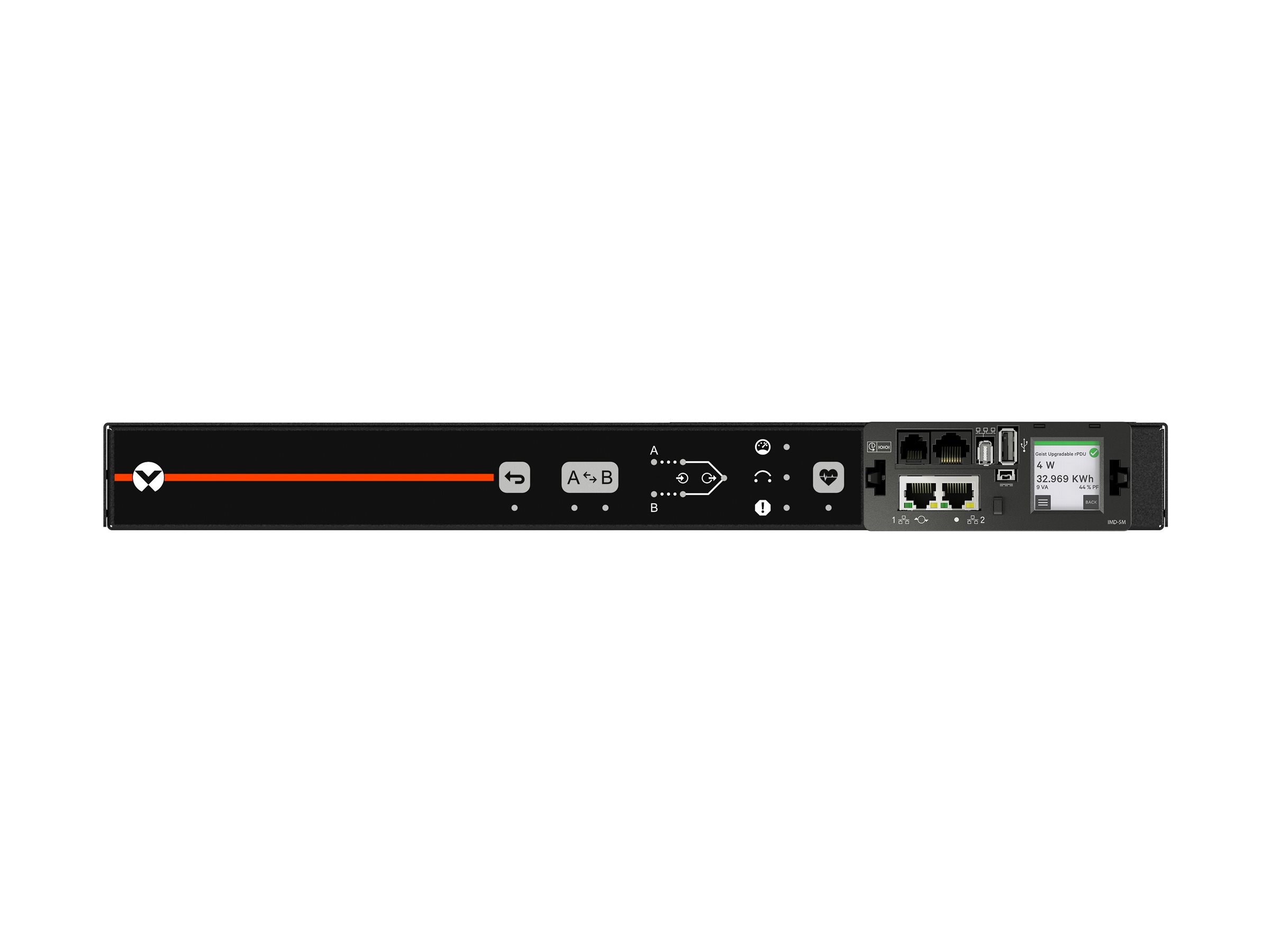 Geist Rack Transfer Switch Monitored Unit Level