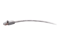 C2G 25ft Cat5e Snagless Shielded Ethernet Cable - TAA Compliant F-Series - Gray