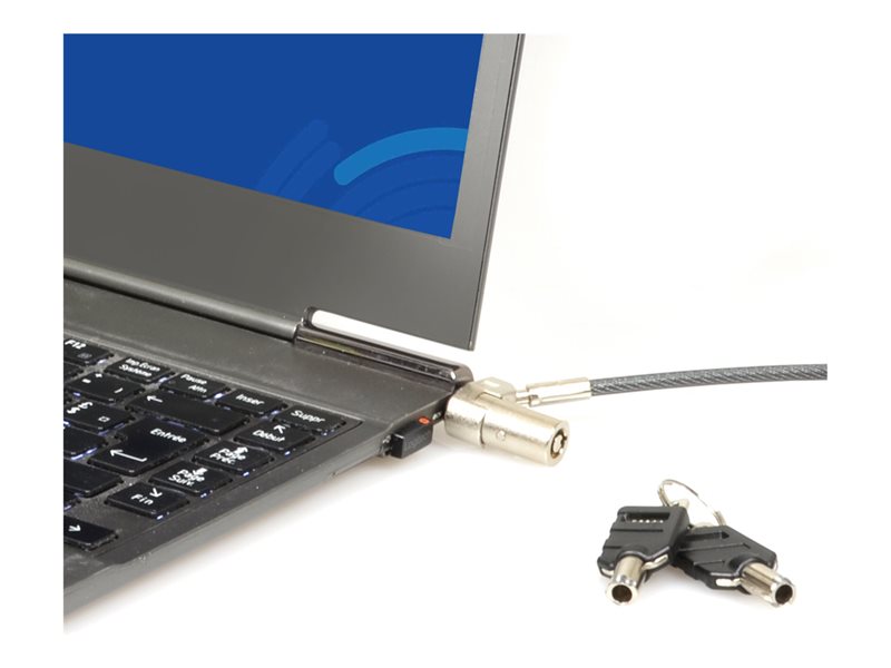 PORT SLIM KEYED SECURITY CABLE