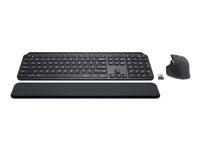Logitech MX Keys Combo for Business - keyboard and mouse set - QWERTY - Pan Nordic - graphite Input Device