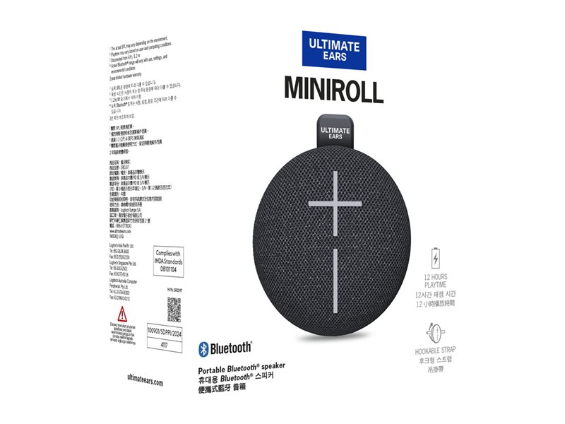 LOGI Ultimate Ears Miniroll Black