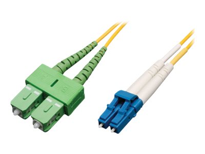 Tripp Lite 2M Duplex Singlemode 9/125 Fiber Optic Patch Cable LC/SC/APC 6' 6ft 2 Meter