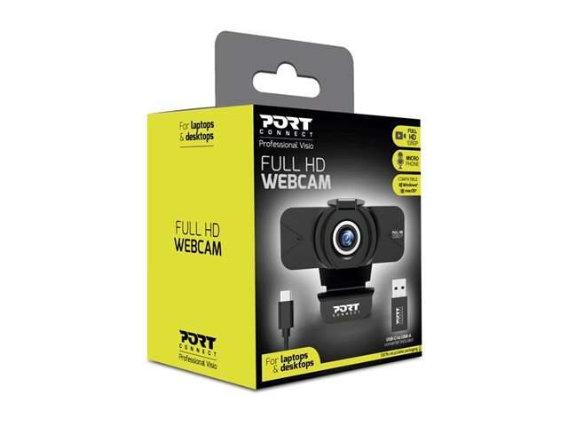 PORT DESIGNS Webcam HD 1080