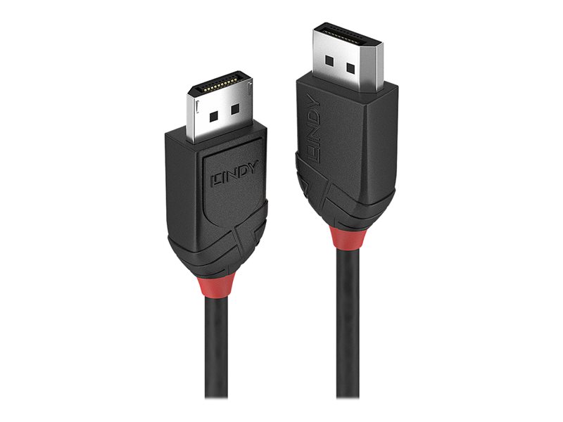 C ble DisplayPort 1.2, Black Line, 1m