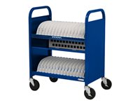 Bretford Cube TVCT30AC Cart (charge only) for 30 tablets / notebooks royal blue 
