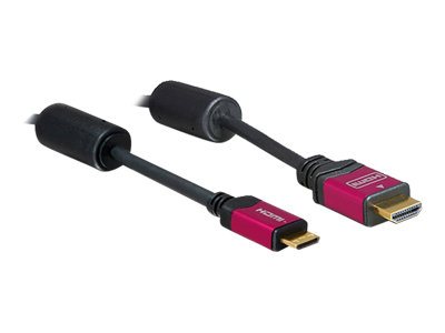 DELOCK Kabel HDMI A/C St/St 3,0m