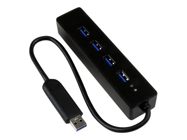 StarTech.com Hub USB 3.0 portable 4 ports avec cble
