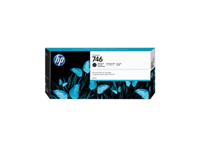HP 746 300-ml Matte Black Ink Cartridge