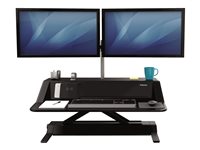 FELLOWES PLATE-FORME ASSIS-DEBOUT NOIR