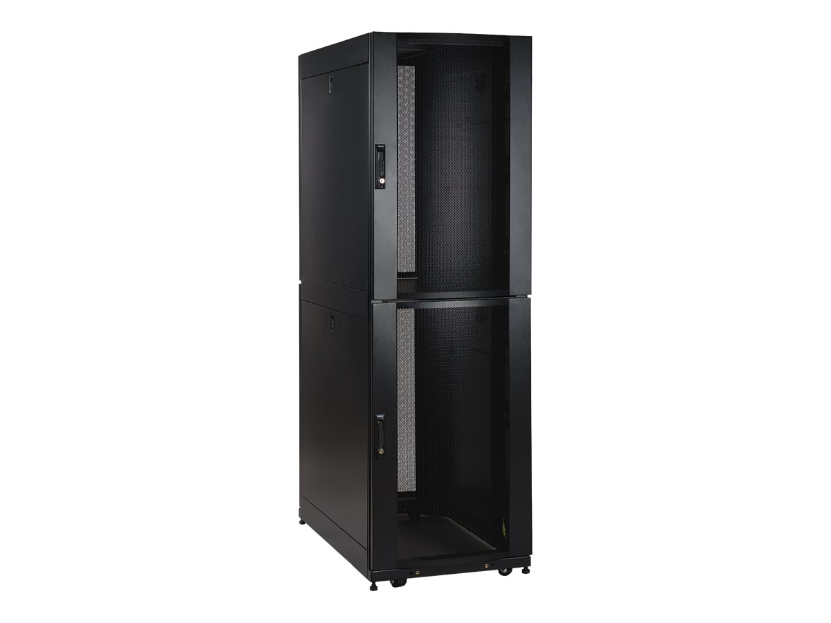 Tripp Lite 48U Rack Enclosure Server Cabinet Co-Location w/ Doors & Sides