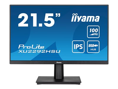 IIYAMA 54.5cm (21,5) XU2292HSU-B6  16:9  HDMI+DP+USB IPS bl