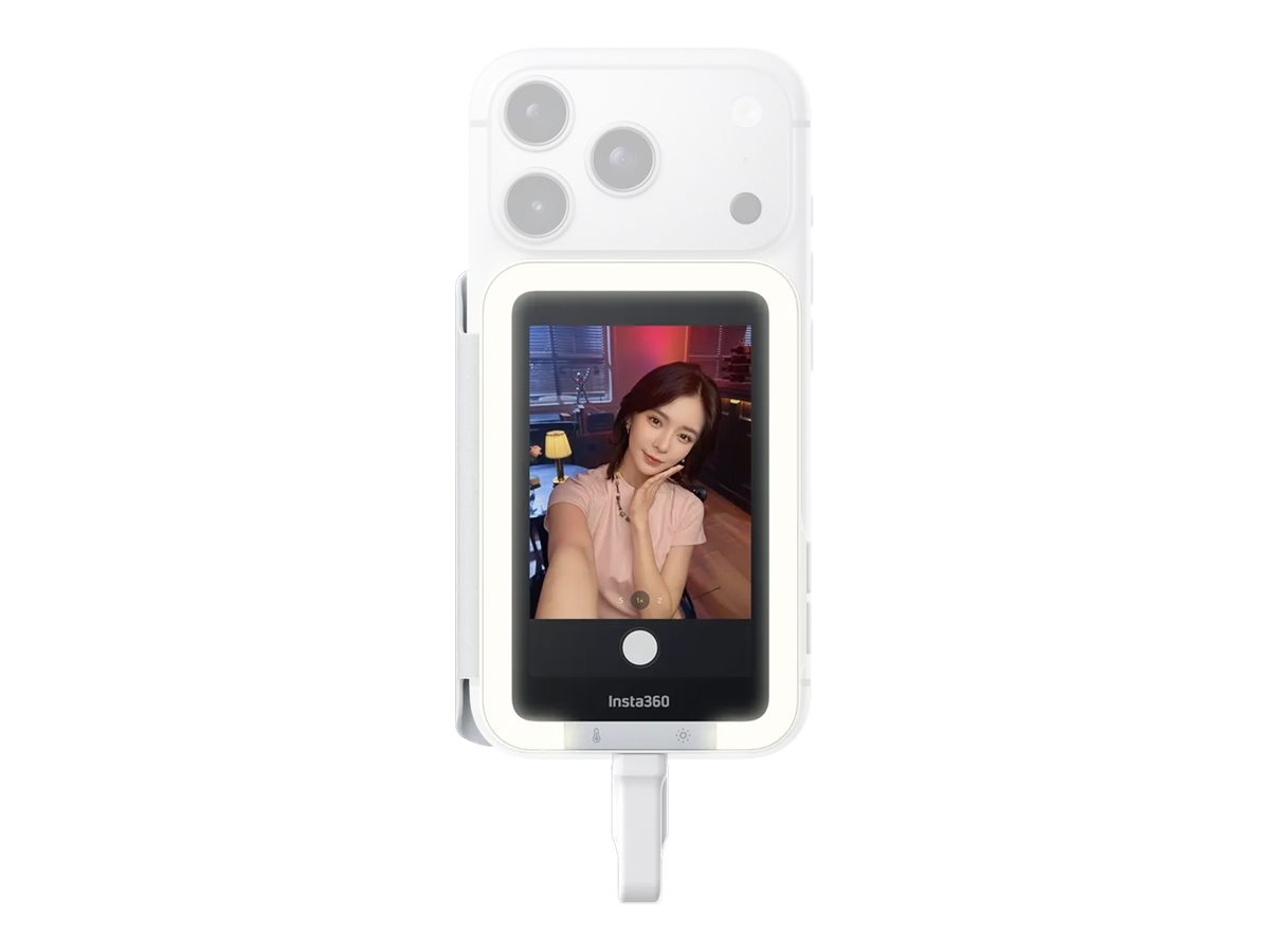 Insta360 AMIRO Light Edition additional LCD display for mobile phone Product shot Front 79800