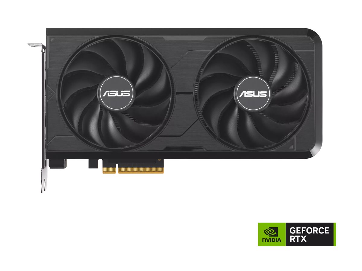 ASUS Dual GeForce RTX 5060 EVO OC Edition 8Go GDDR7 PCIe 5.0 DLSS 4 HDMI 2.1b DisplayPort 2.1b BULK