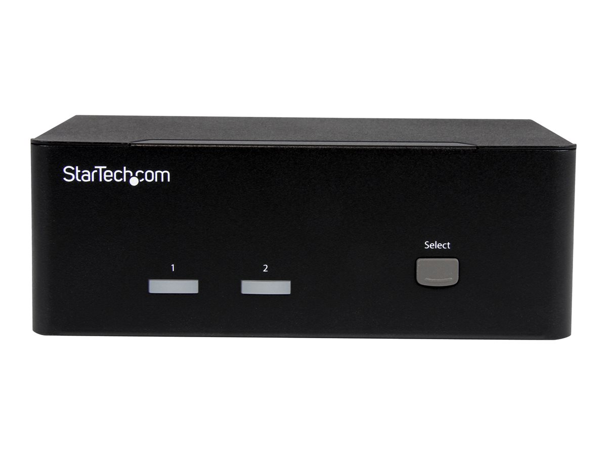2-port KVM Switch w/Dual...