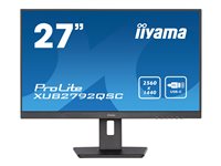 iiyama ProLite XUB2792QSC-B5 27' 2560 x 1440 (2K) HDMI DisplayPort USB-C 75Hz Pivot Skærm