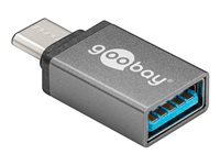 goobay USB 3.0 USB-C adapter Grå