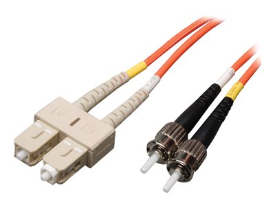 Tripp Lite 3M Duplex Multimode 62.5/125 Fiber Optic Patch Cable SC/ST 10' 10ft 3 Meter