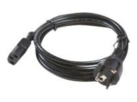 MicroConnect Strøm IEC 60320 Sort 10m Strømkabel