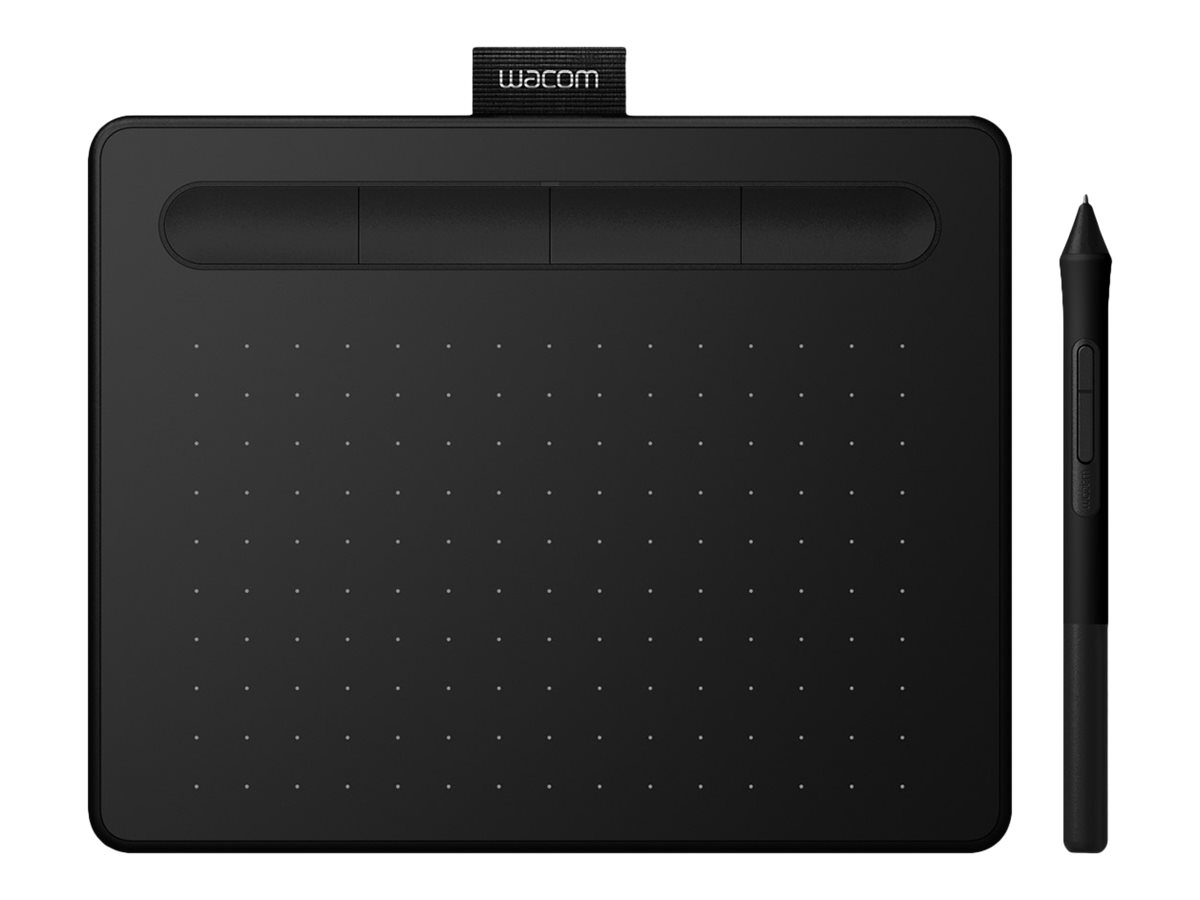 Wacom Intuos, digitiser, medium, without bluetooth, USB, black