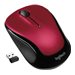 Logitech M325s Wireless Mouse, 2.4 GHz with USB Receiver, Red