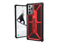 UAG Rugged Case for Samsung Galaxy Note20 Ultra 5G Monarch Crimson Back cover for cell phone 