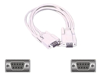 C2G 10ft Serial Cable - RS232 Serial Cable - DB9 to DB9 - F/F