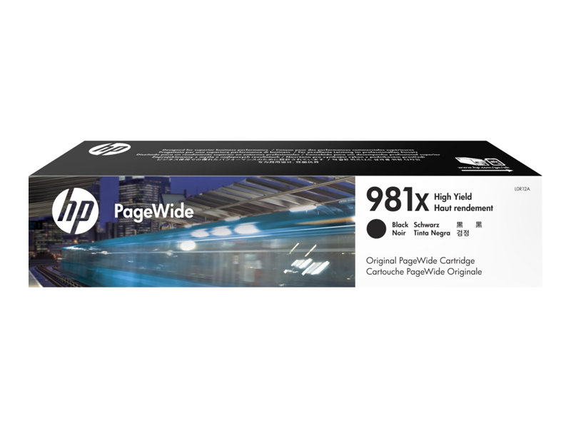 HP 981X XL Noir PageWide Cartouche