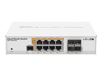 MikroTik Cloud Router Switch CRS112-8P-4S-IN Switch 12-porte Gigabit  PoE+