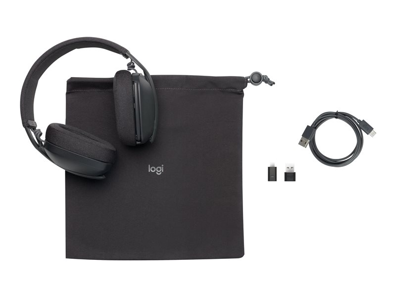 Logitech Zone Vibe Wireless - Micro-casque - circum-aural - Bluetooth