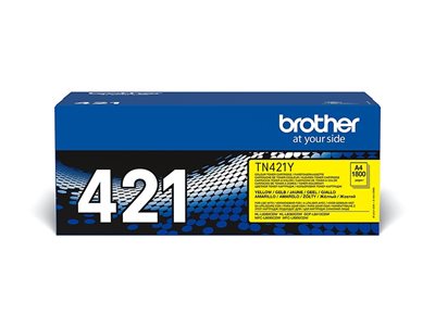 TN421Y - yellow - original - toner cartridge
