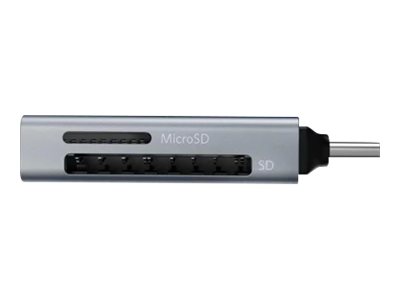 Anker card reader USB-C Product shot Right side 76450