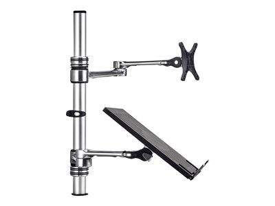 Atdec AF-AT-NBC-P - Mounting kit for monitor / notebook (adjustable dual arms)