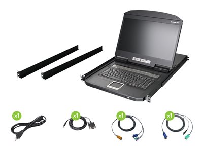 IOGEAR GCL1916WKITU - KVM console with KVM switch