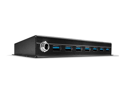 7 Port Industrial USB 3.0 Hub - hub - 7 ports