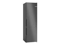 Bosch Serie | 4 KGN39OXBT Køleskab/fryser Bund-fryser Sort rustfrit stål
