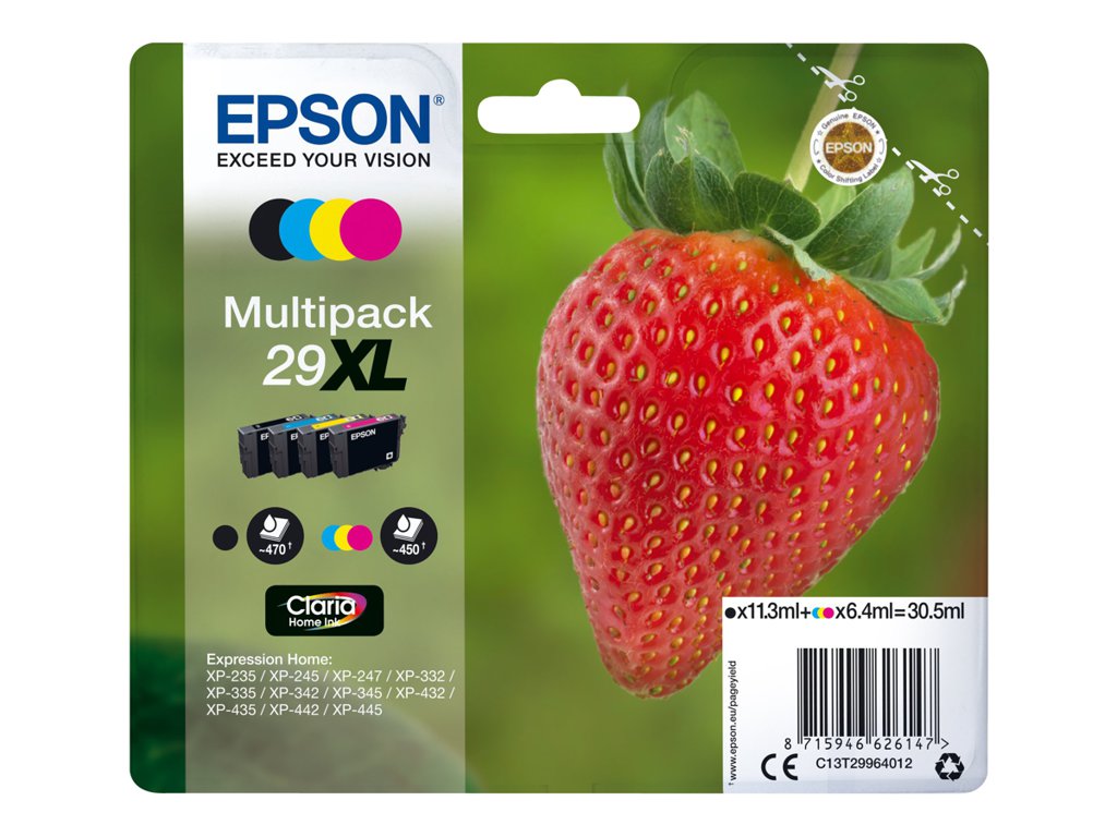 EPSON 1LB Cartridge Fraise Claria w/s